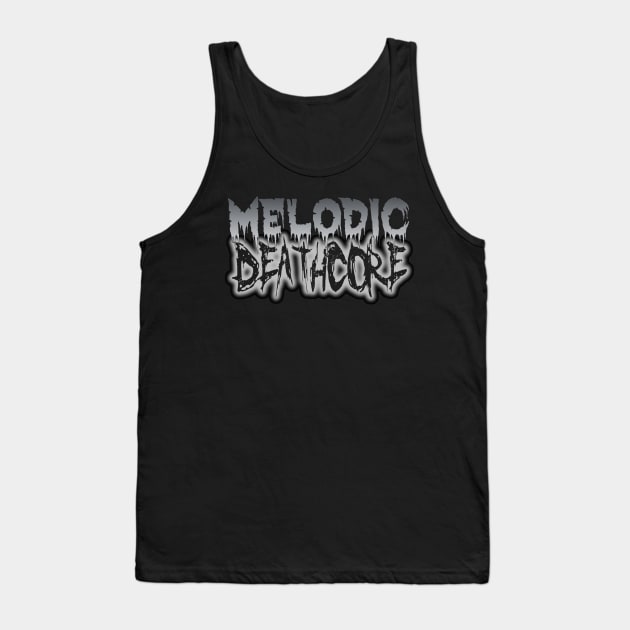 MELODIC DEATHCORE Tank Top by DEATHCORECLOTHING